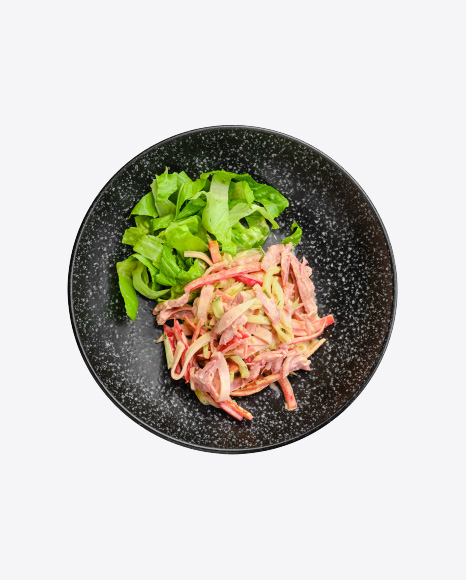 Salad w/ Pulled Beef & Vegetables
