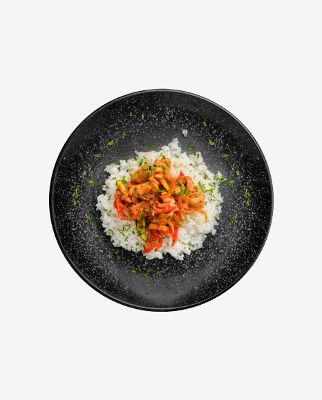 Pulled Beef w/ Steamed Vegetables & Boiled Rice