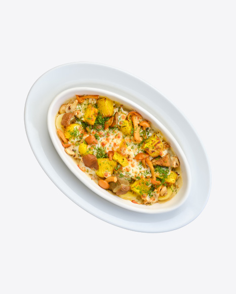 Casserole w/ Honey Agarics, Pumpkin & Potatoes