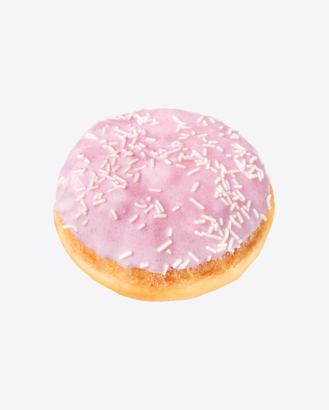 Bun w/ Pink Glaze