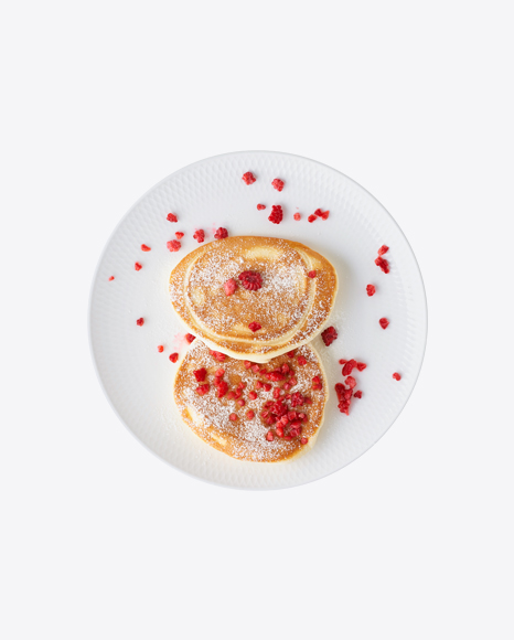 Pancakes w/ Raspberry