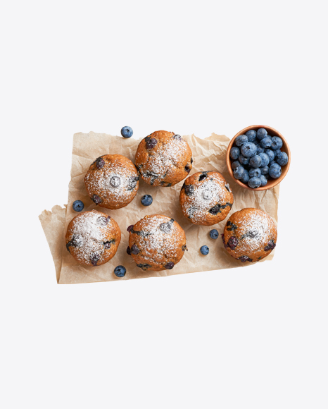 Blueberry Muffins Set