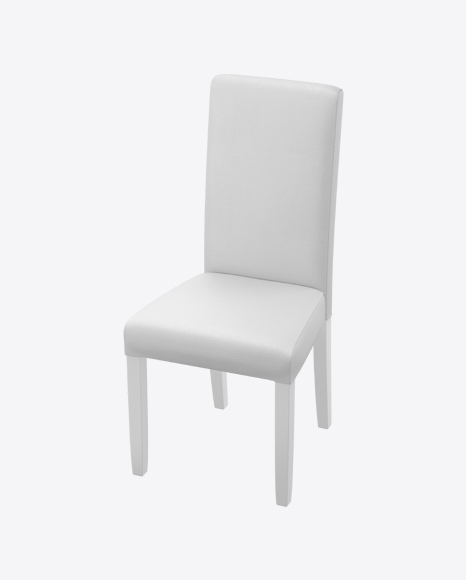 White Leather Chair PNG