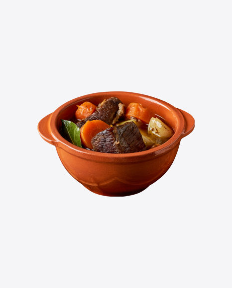 Meat Stew in Pot