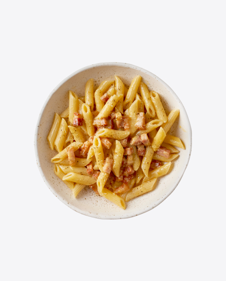 Penne Pasta w/ Bacon