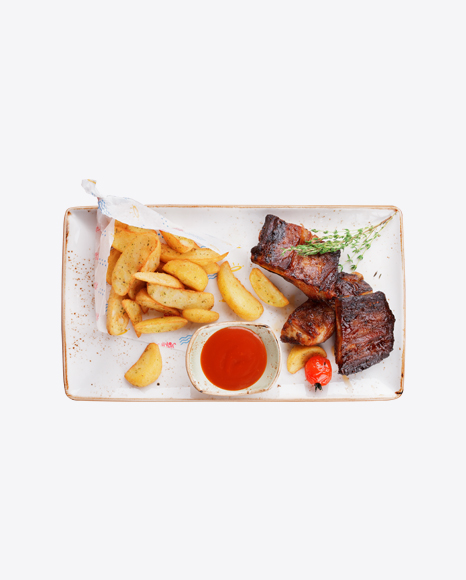 Roasted Meat w/ Country Potatoes