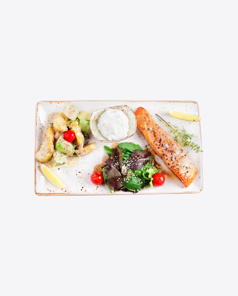 Baked Salmon w/ Vegetables