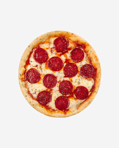 Pepperoni Pizza with Salami