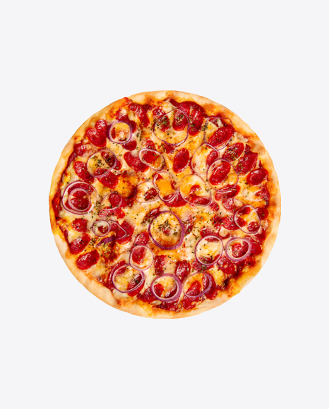 Hunter Sausages Pizza w/ Red Onion