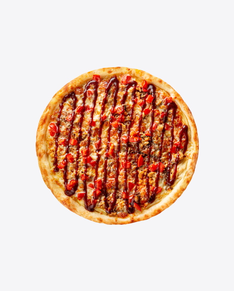 Barbecue Pizza w/ Bell Pepper