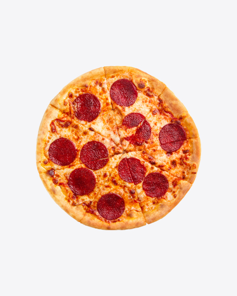 Pepperoni Pizza with Salami
