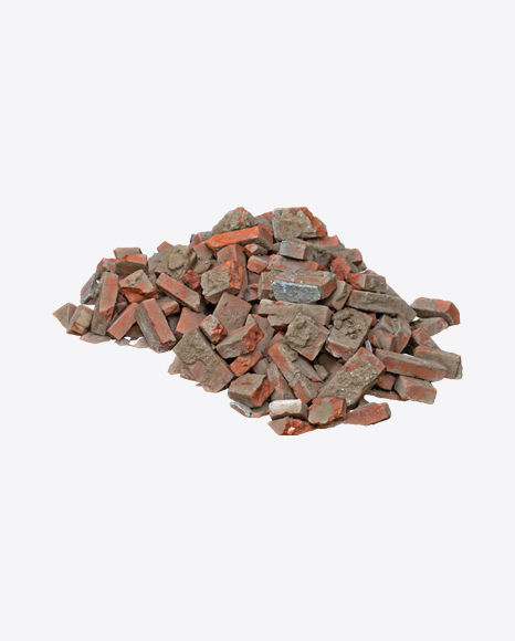 Pile of Old Bricks PNG