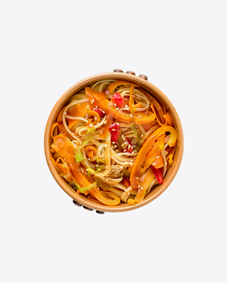 Noodles w/ Vegetables PNG