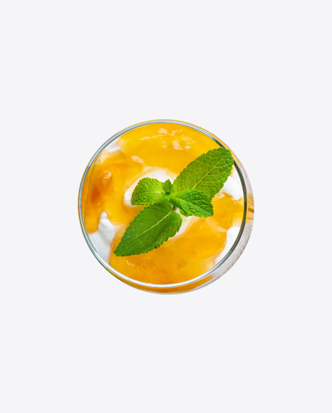 Yoghurt on Glass w/ Jam