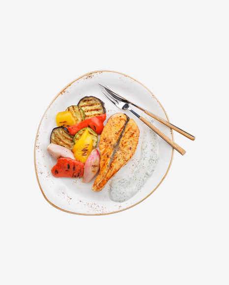 Baked Salmon w/ Vegetables