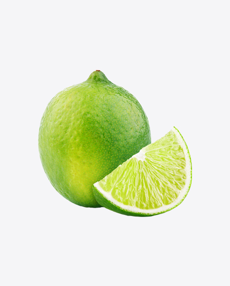 Lime with Slice PNG