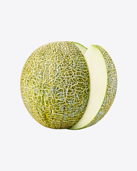 Melon with Slice PNG