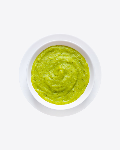 Green Peas Puree Soup PNG