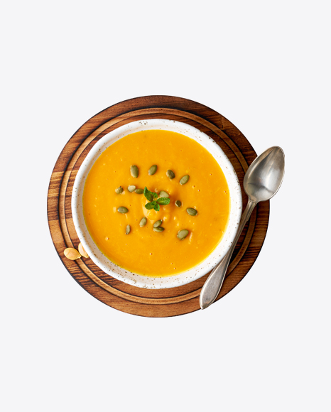 Pumpkin Cream Soup PNG