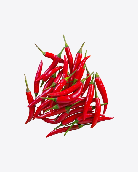 Mini Chili Peppers Pile PNG