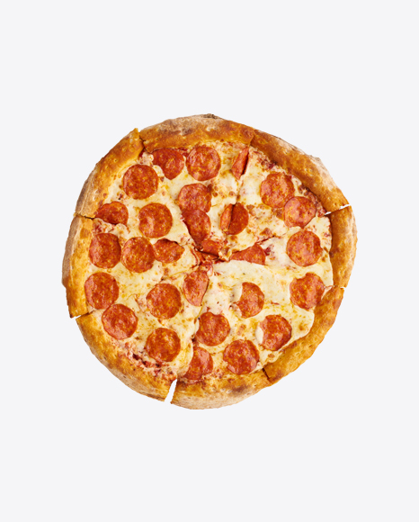 Download Pepperoni Pizza Transparent PNG on YELLOW Images