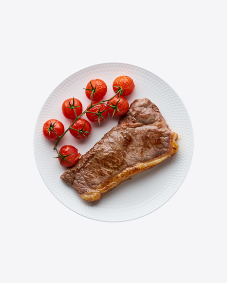 Roasted Meat w/ Tomatoes on Branch