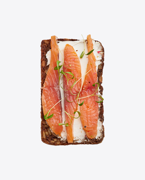 Cream Cheese & Salmon Toast