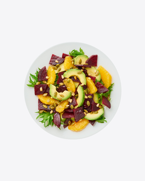 Salad w/ Beetroot, Orange & Avocado