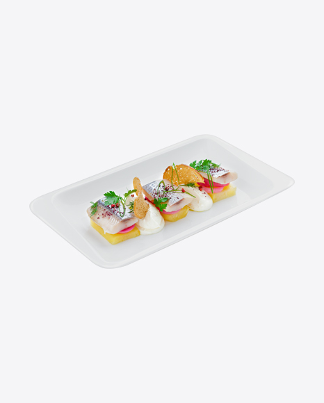 Herring w/ Potato Snack
