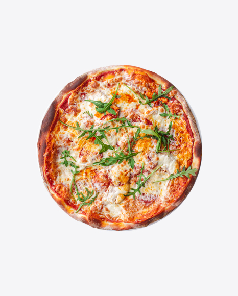 Pizza w/ Pepperoni & Arugula