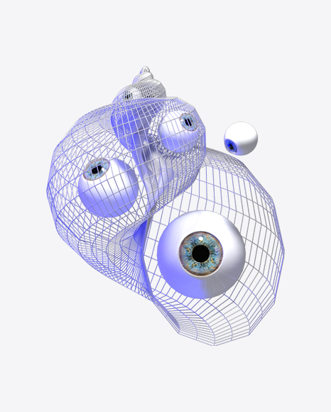 Abstract Set with Eyeballs