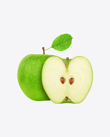 Green Apple Set PNG