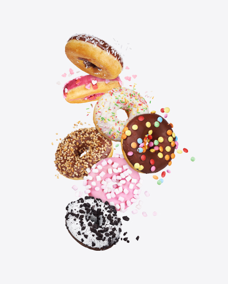 Donuts Set PNG