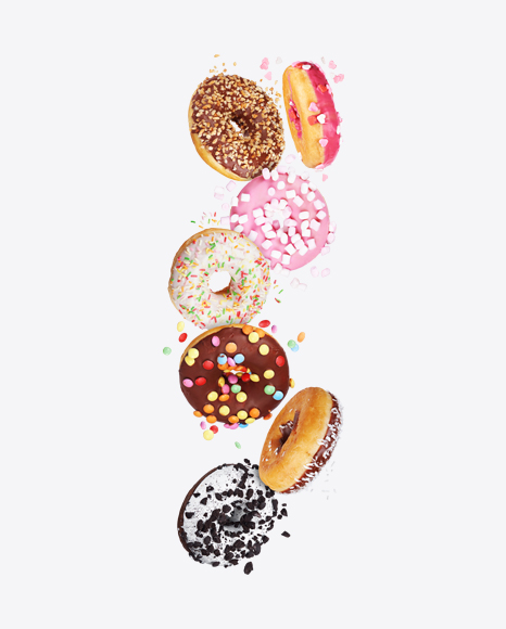 Donuts Set PNG