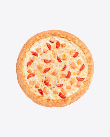 Pizza w/ Salmon & Tomatoes
