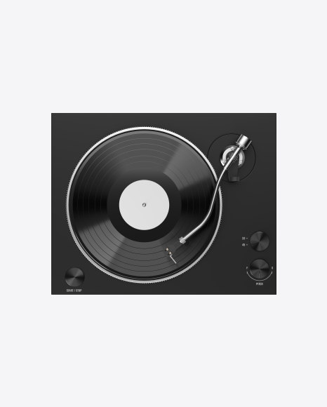 Turntable Record Player PNG