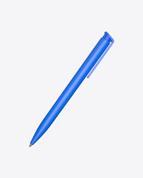 Blue Ballpoint Pen PNG