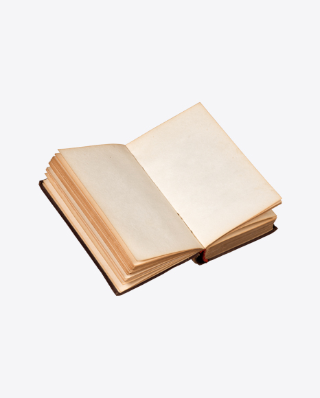 Open Old Book PNG