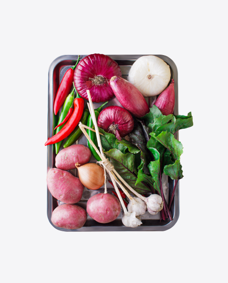 Raw Vegetables Set