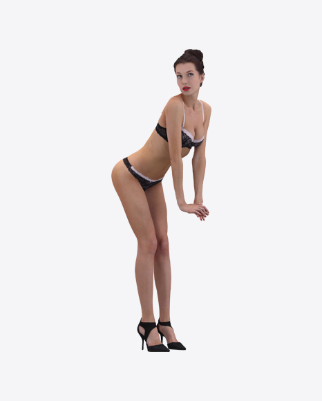 Woman Posing PNG