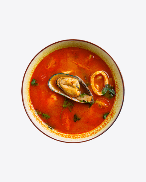 Thai Seafood Soup Tom Yam