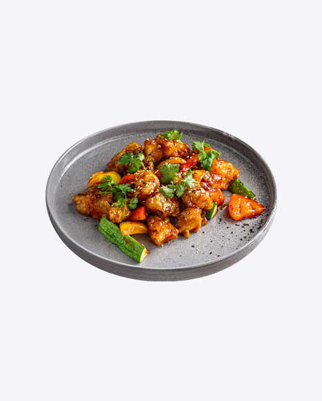 Asian Zander Fish in Sweet and Sour Sauce