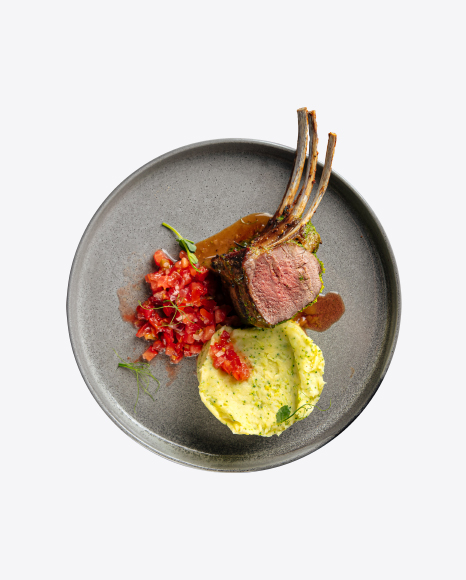 Lamb with Mashed Potatoes