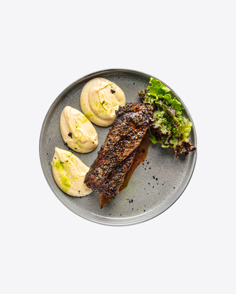 Beef Steak with Celery Puree