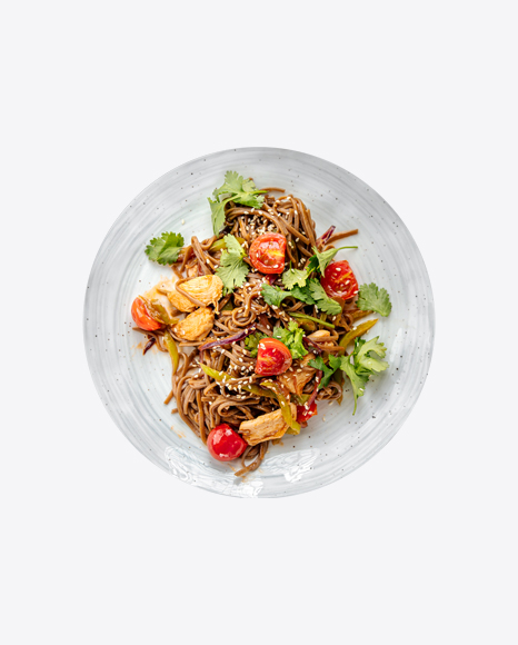 Buckwheat Soba Noodles w/ Chicken