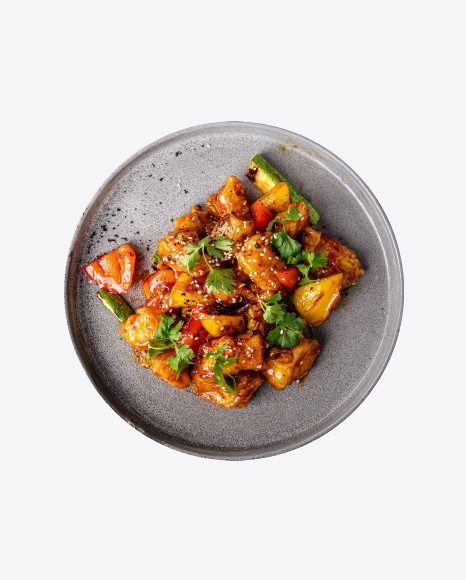 Asian Zander Fish in Sweet and Sour Sauce