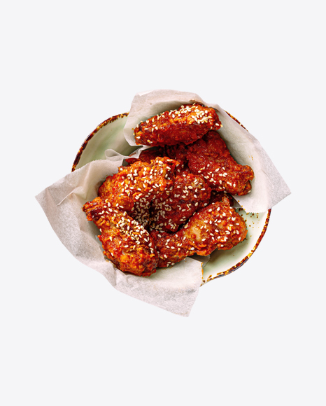 Bowl of Spicy Buffalo Wings