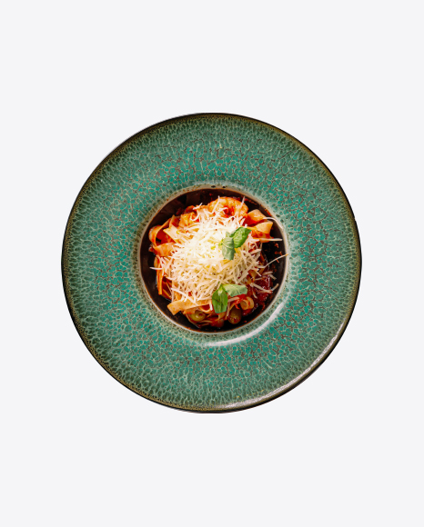 Fetuchini w/ Shrimp & Tomato Sauce