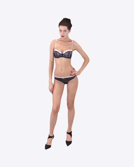 Woman Posing PNG