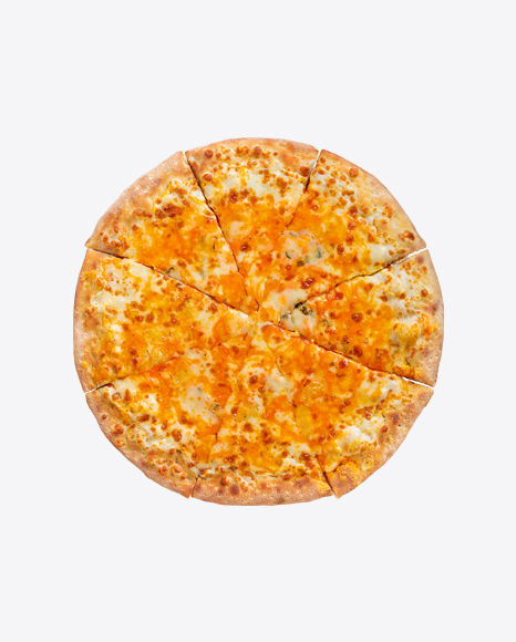 Sliced Cheese Pizza